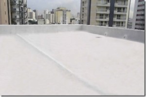 ELASTFLEX EX1 Branco aplicado em laje
