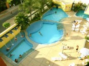 Thermas de Caldas. Caldas Novas-GO - Impermeabilização de piscina e lajes externas