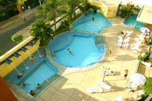 Thermas de Caldas. Caldas Novas-GO - Impermeabilização de piscina e lajes externas